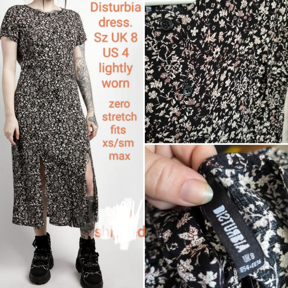 Disturbia floral dress. US Sz 4